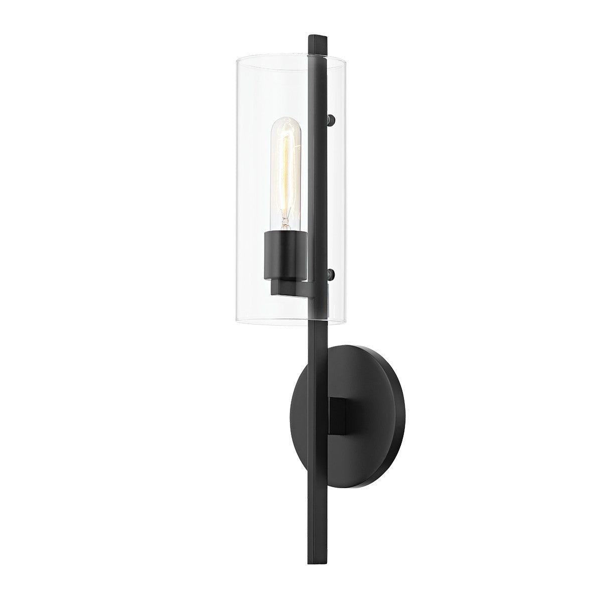 Mitzi Canada - H326101-SBK - One Light Wall Sconce - Ariel - Soft Black ...