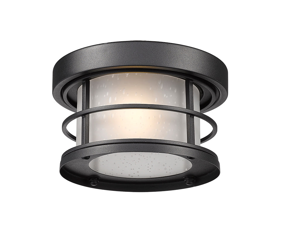 Tucker 1-Light Outdoor Flush Mount - available from The Lighting Shoppe, trusted by Canadian homeowners