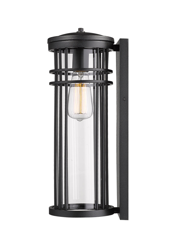 Sicily 1-Light Clear Large Outdoor Wall Light