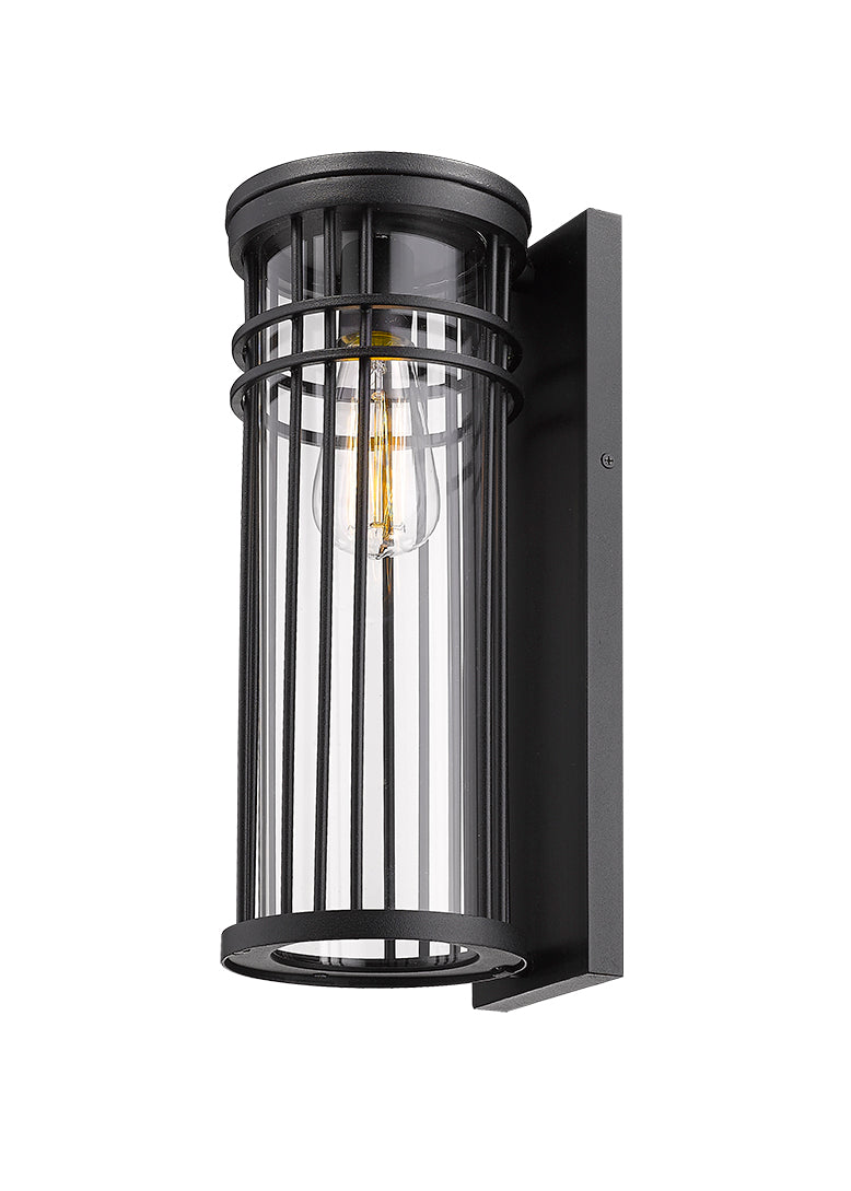 Sicily 1-Light Clear Large Outdoor Wall Light
