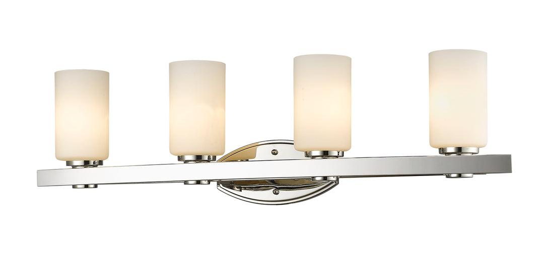 Aspen 4-Light Vanity Light - available from The Lighting Shoppe, trusted by Canadian homeowners