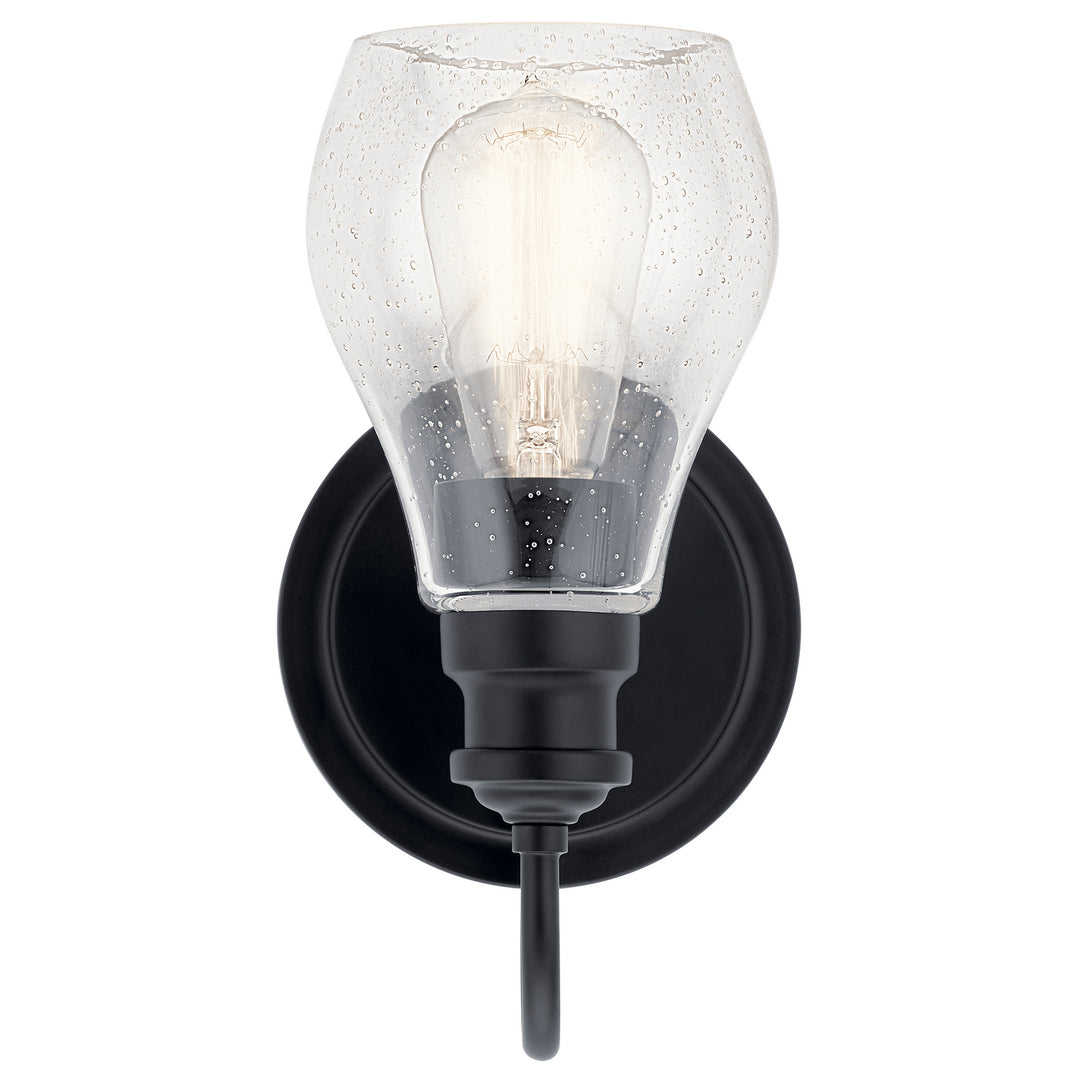 Kichler Canada - 45390BK - One Light Wall Sconce - Greenbrier - Black