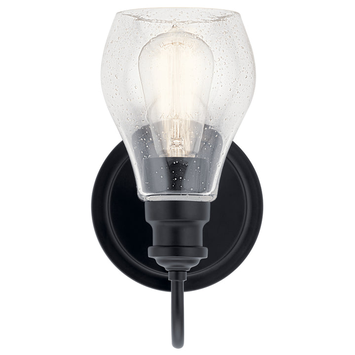 Kichler Canada - 45390BK - One Light Wall Sconce - Greenbrier - Black