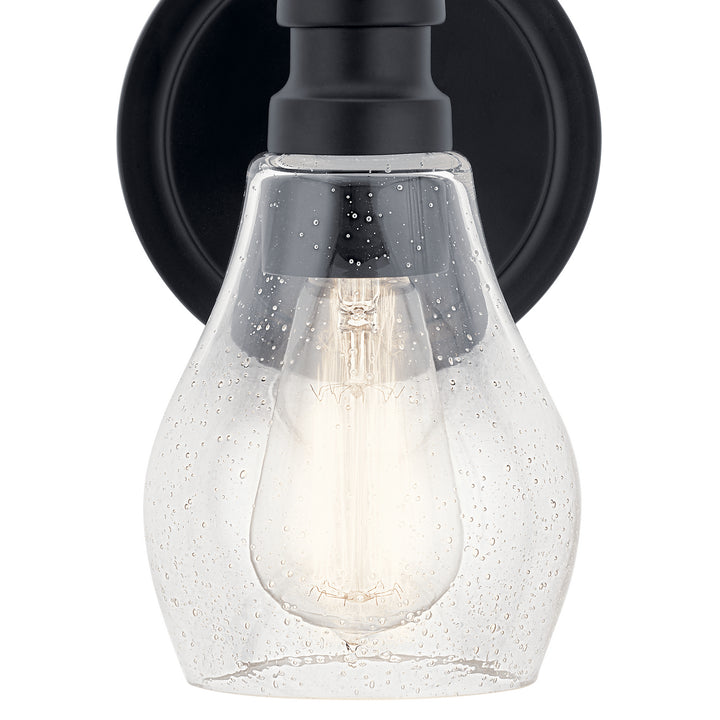 Kichler Canada - 45390BK - One Light Wall Sconce - Greenbrier - Black