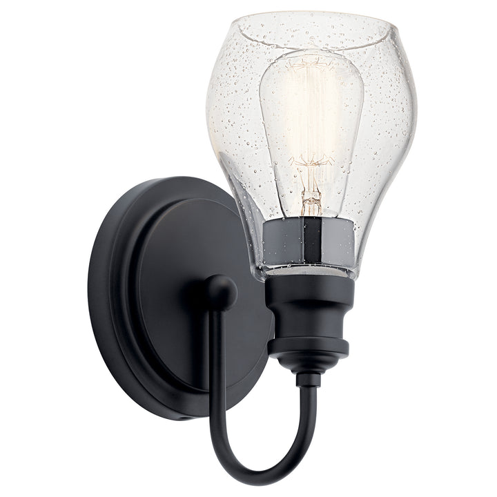 Kichler Canada - 45390BK - One Light Wall Sconce - Greenbrier - Black