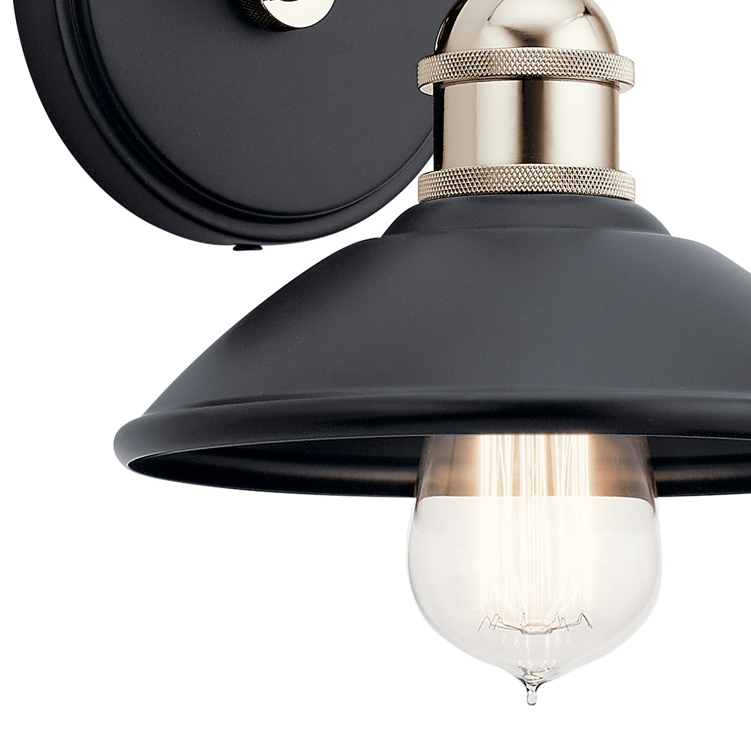 Kichler Canada - 45943BK - One Light Wall Sconce - Clyde - Black