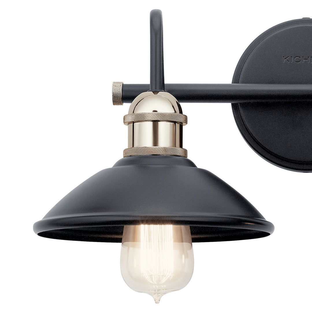 Kichler Canada - 45944BK - Two Light Bath - Clyde - Black