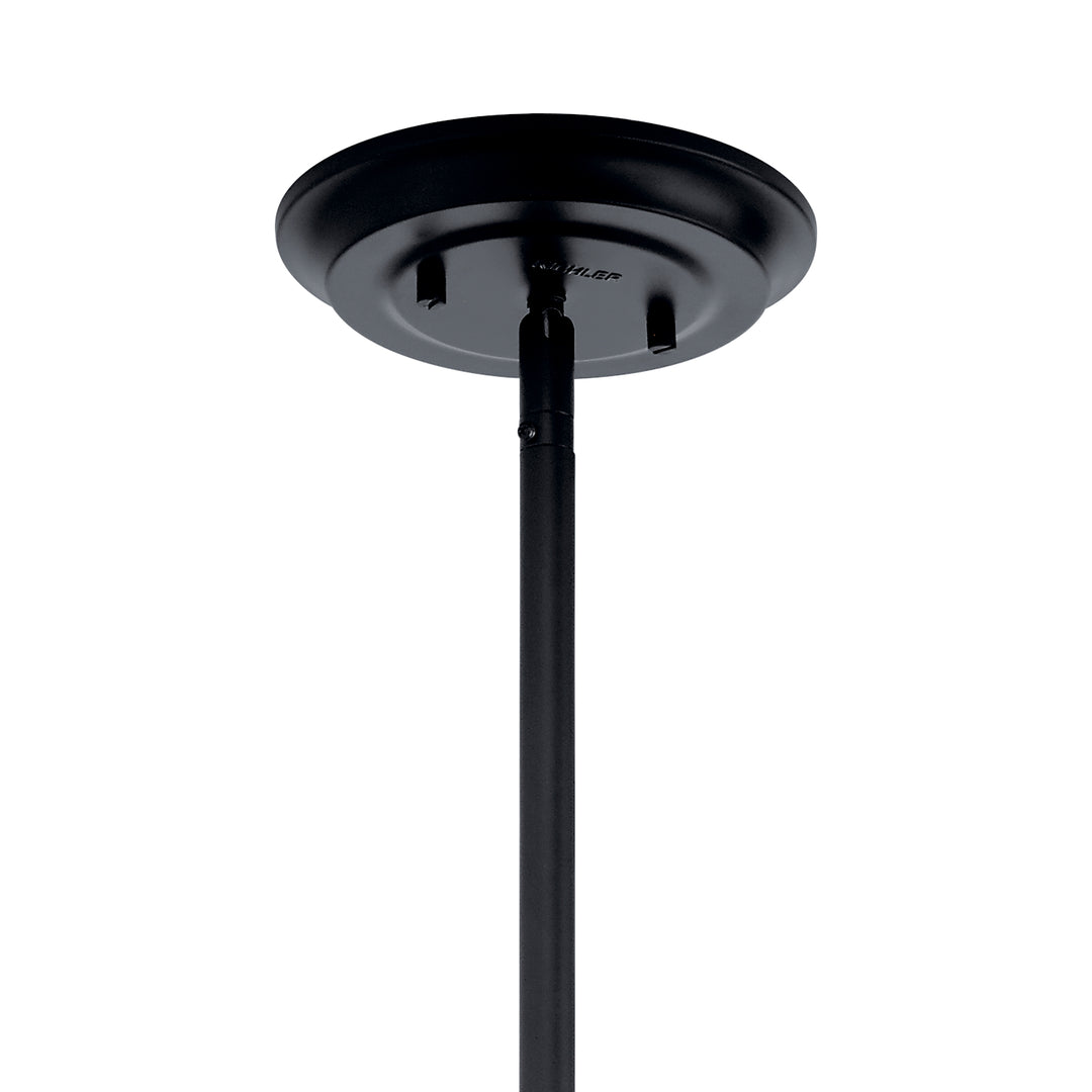 Kichler Canada - 52096BK - One Light Pendant/Semi Flush - Elias - Black