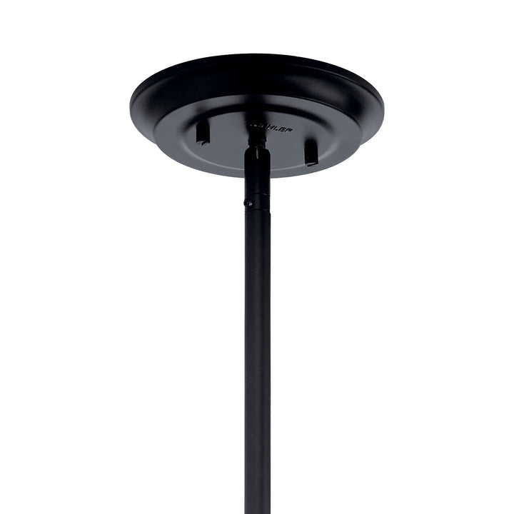 Kichler Canada - 52096BK - One Light Pendant/Semi Flush - Elias - Black