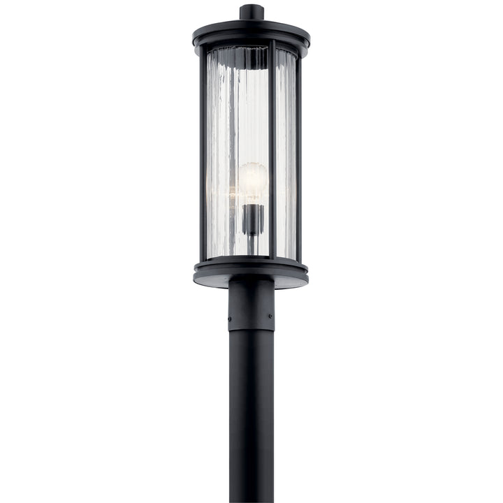 Kichler Canada - 59025BK - One Light Outdoor Post Mount - Barras - Black