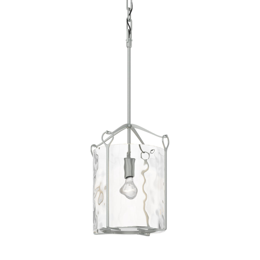 Bow One Light Mini Pendant in Vintage Platinum - available from The Lighting Shoppe, trusted by Canadian homeowners