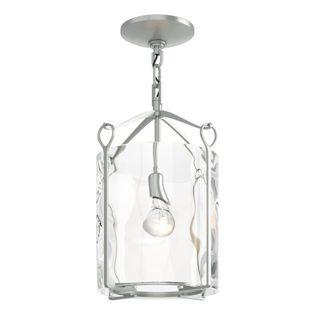 Hubbardton Forge Canada - 121140-SKT-82-LL0137 - One Light Semi-Flush Mount - Bow - Vintage Platinum