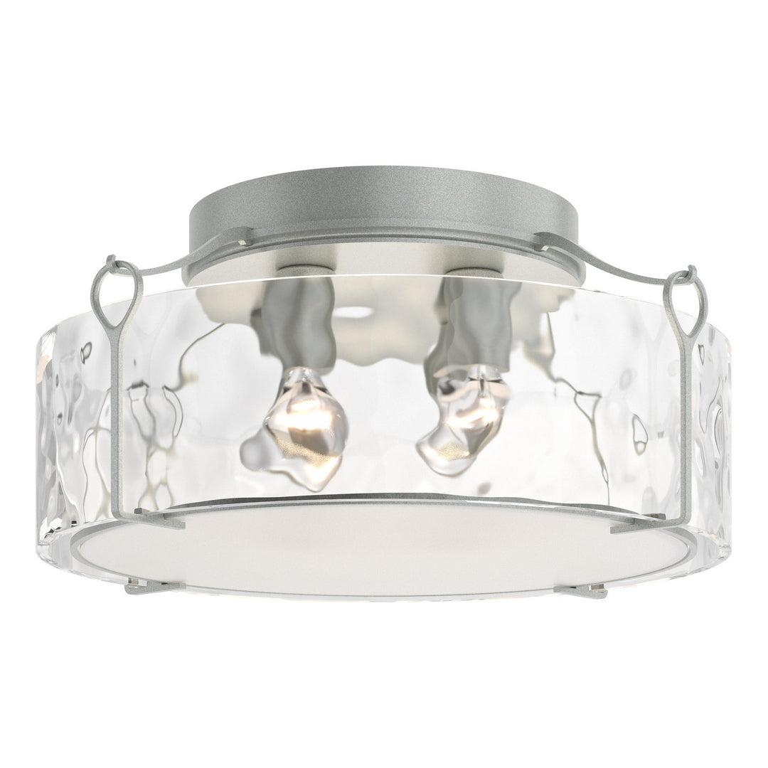 Hubbardton Forge Canada - 121145-SKT-82-LL0216 - Four Light Semi-Flush Mount - Bow - Vintage Platinum
