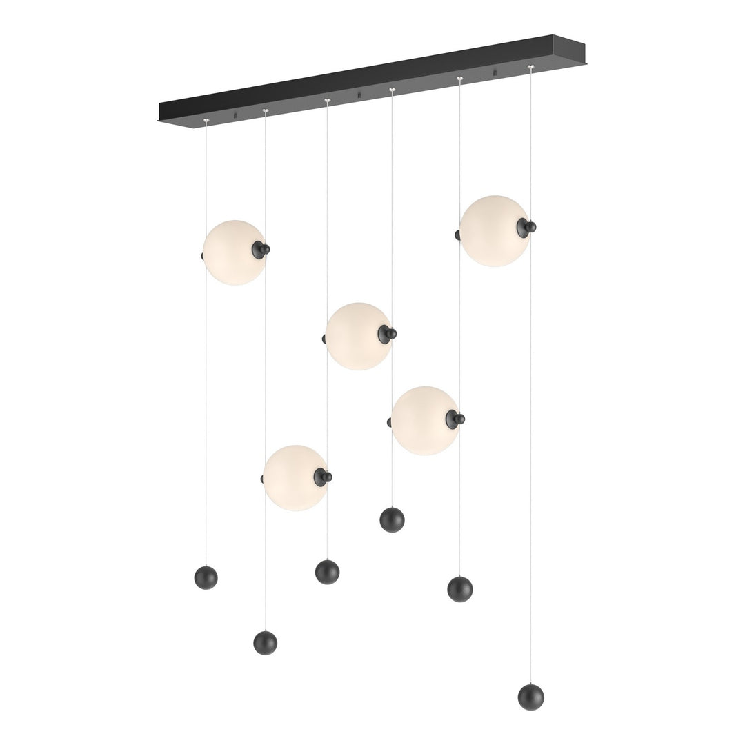 Hubbardton Forge Canada - 139050-LED-STND-10-GG0668 - LED Pendant - Abacus - Black