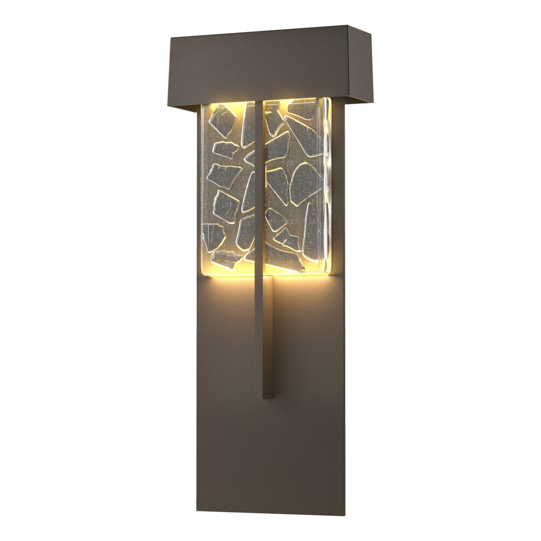 Hubbardton Forge Canada - 302518-LED-77-YP0669 - LED Outdoor Wall Sconce - Shard - Coastal Dark Smoke