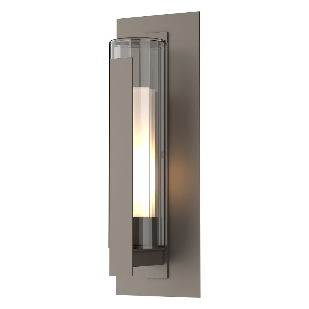 Hubbardton Forge Canada - 307283-SKT-77-ZU0662 - One Light Outdoor Wall Sconce - Vertical Bar - Coastal Dark Smoke