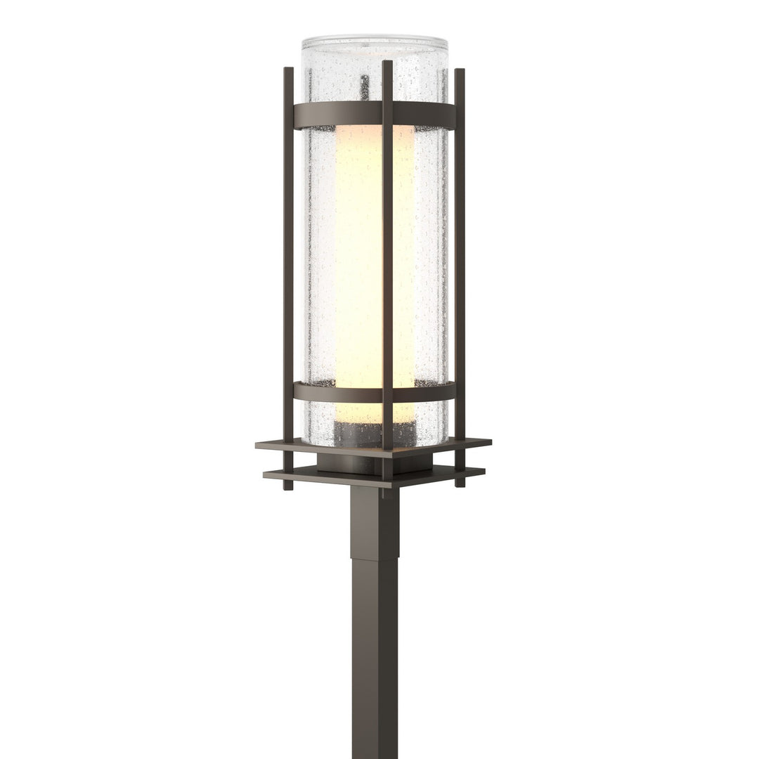 Hubbardton Forge Canada - 345897-SKT-77-ZS0684 - One Light Outdoor Post Mount - Torch - Coastal Dark Smoke