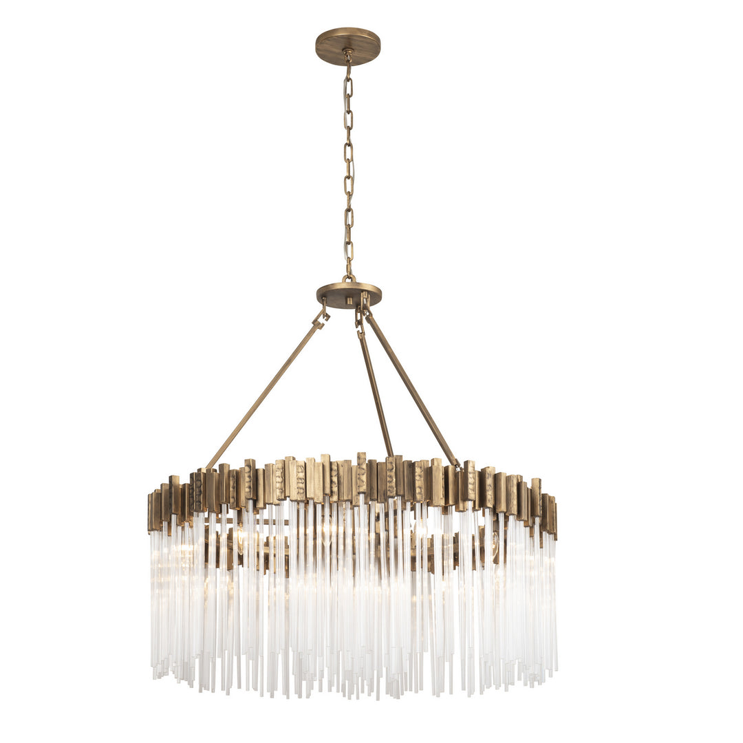 Matrix 12 Light Pendant in Havana Gold - available from The Lighting Shoppe, trusted by Canadian homeowners