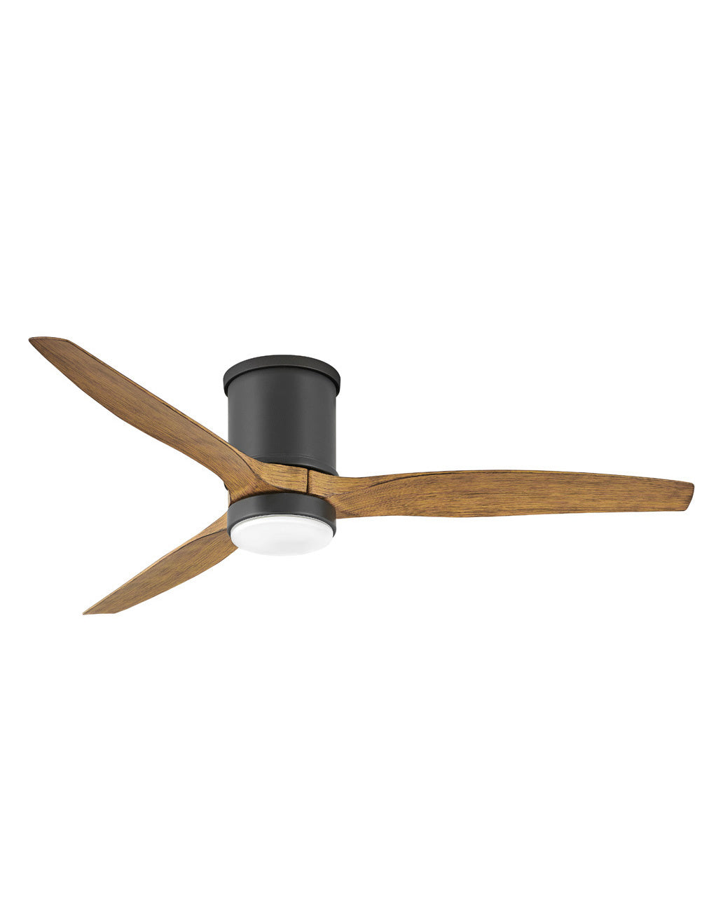 Hover Flush 52"Ceiling Fan in Matte Black - available from The Lighting Shoppe, trusted by Canadian homeowners