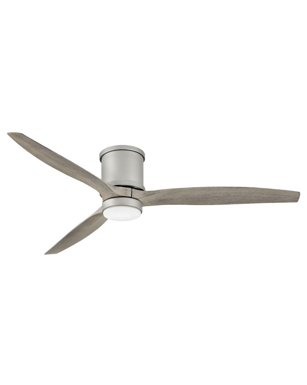 Hover Flush 60"Ceiling Fan in Brushed Nickel - available from The Lighting Shoppe, trusted by Canadian homeowners