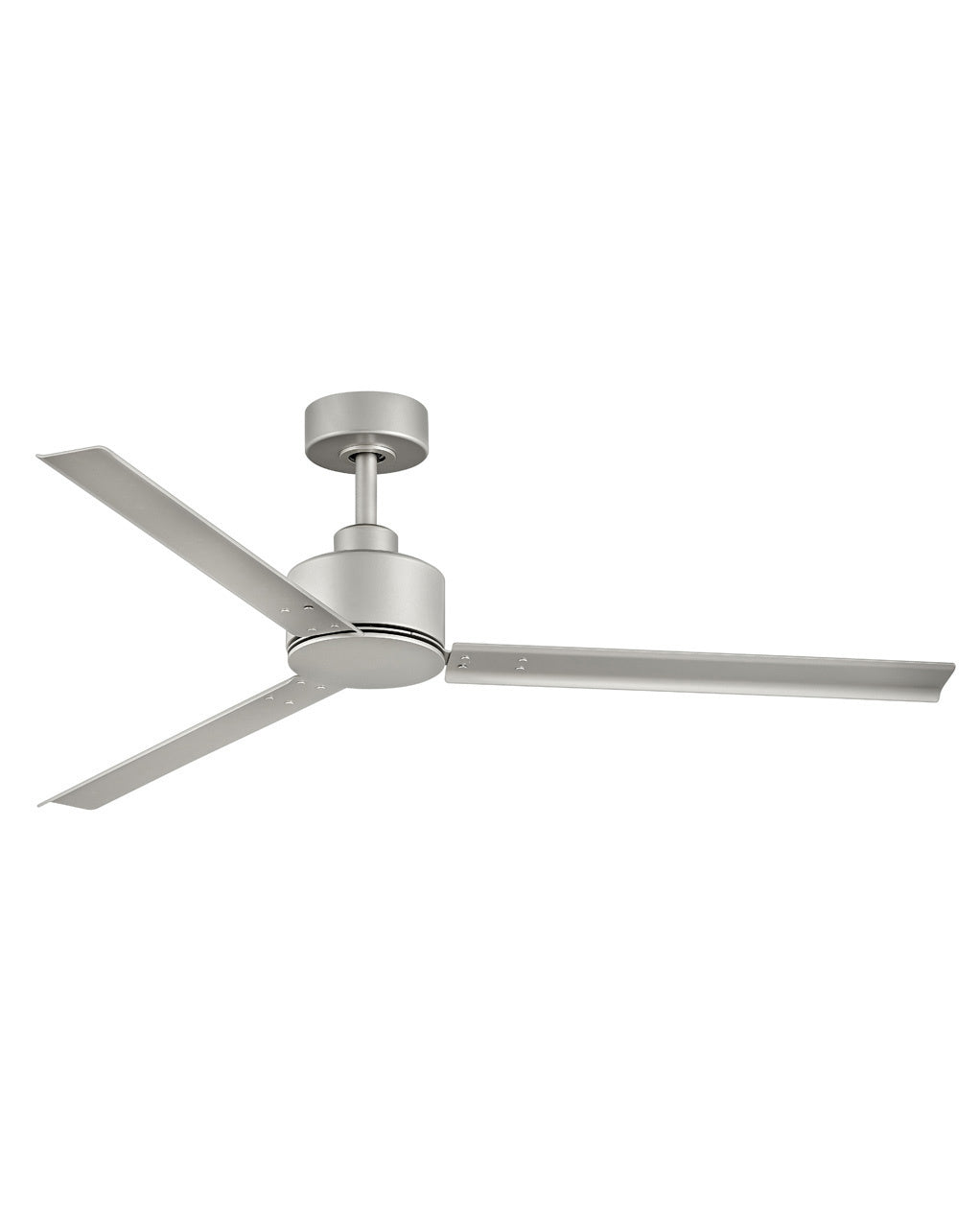 Indy 56"Ceiling Fan in Brushed Nickel - available from The Lighting Shoppe, trusted by Canadian homeowners