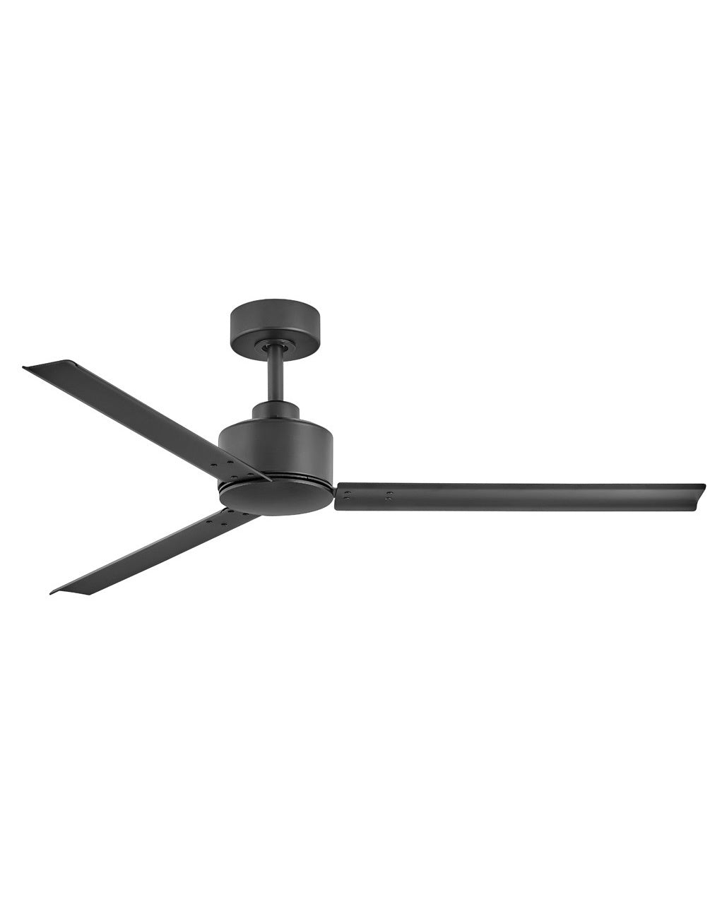 Indy 56"Ceiling Fan in Matte Black - available from The Lighting Shoppe, trusted by Canadian homeowners