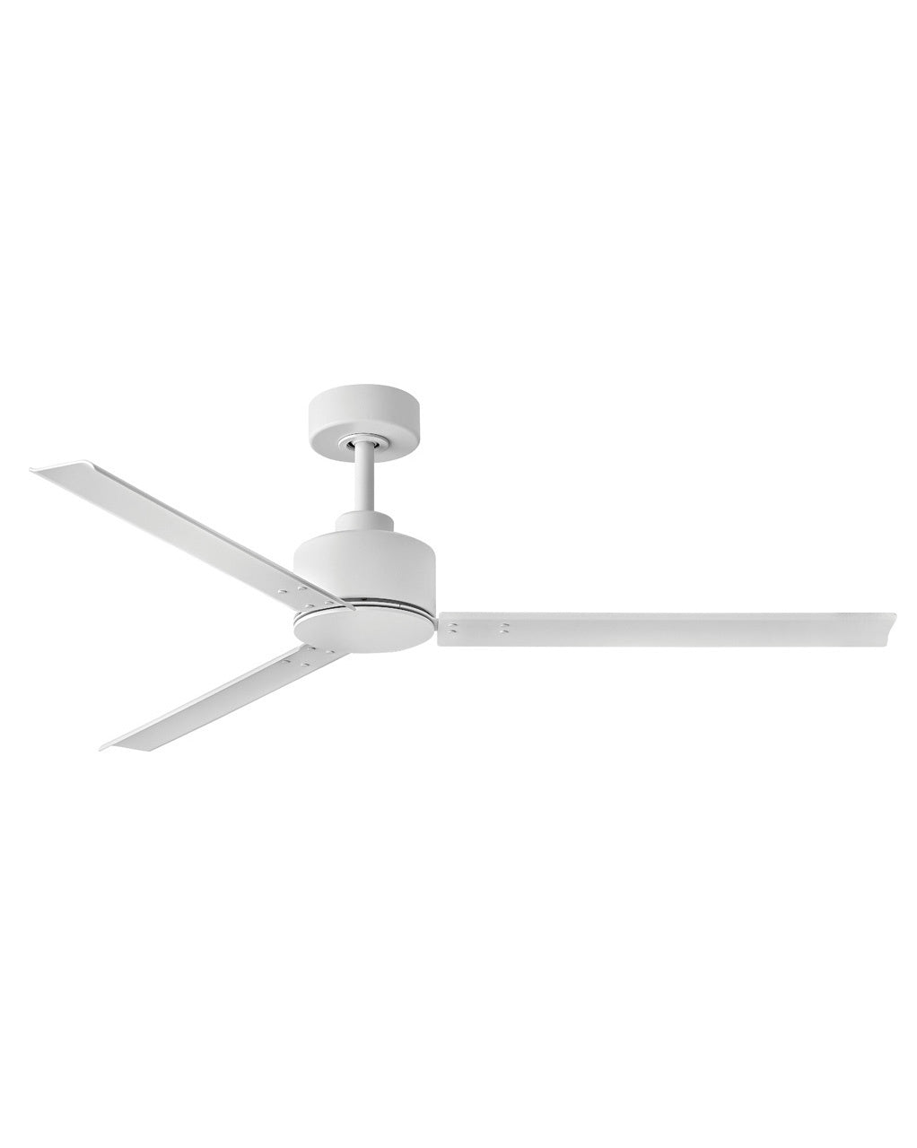 Indy 56"Ceiling Fan in Matte White - available from The Lighting Shoppe, trusted by Canadian homeowners