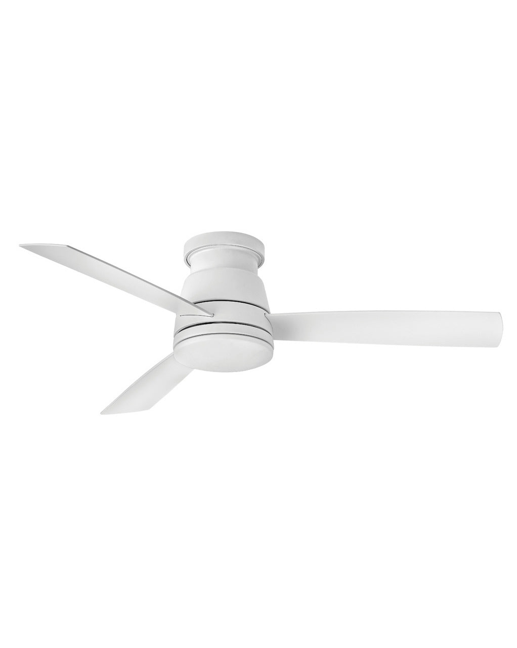 Trey 52"Ceiling Fan in Matte White - available from The Lighting Shoppe, trusted by Canadian homeowners