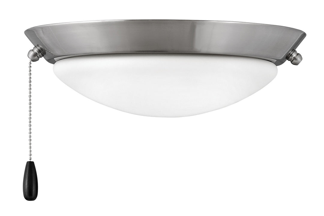 Light Kit Large Low Profile LED Fan Light Kit in Brushed Nickel - available from The Lighting Shoppe, trusted by Canadian homeowners