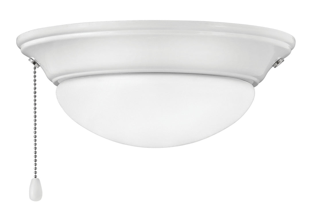 Light Kit Small Low Profile LED Fan Light Kit in Appliance White - available from The Lighting Shoppe, trusted by Canadian homeowners