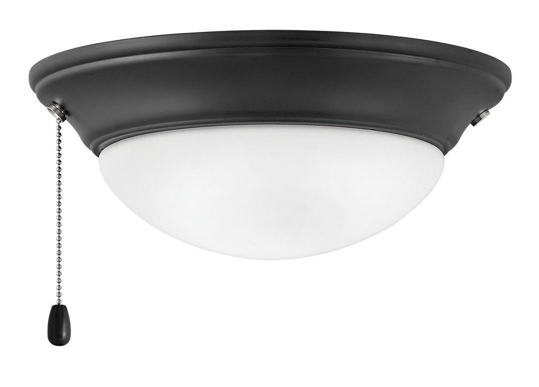Light Kit Small Low Profile LED Fan Light Kit in Matte Black - available from The Lighting Shoppe, trusted by Canadian homeowners