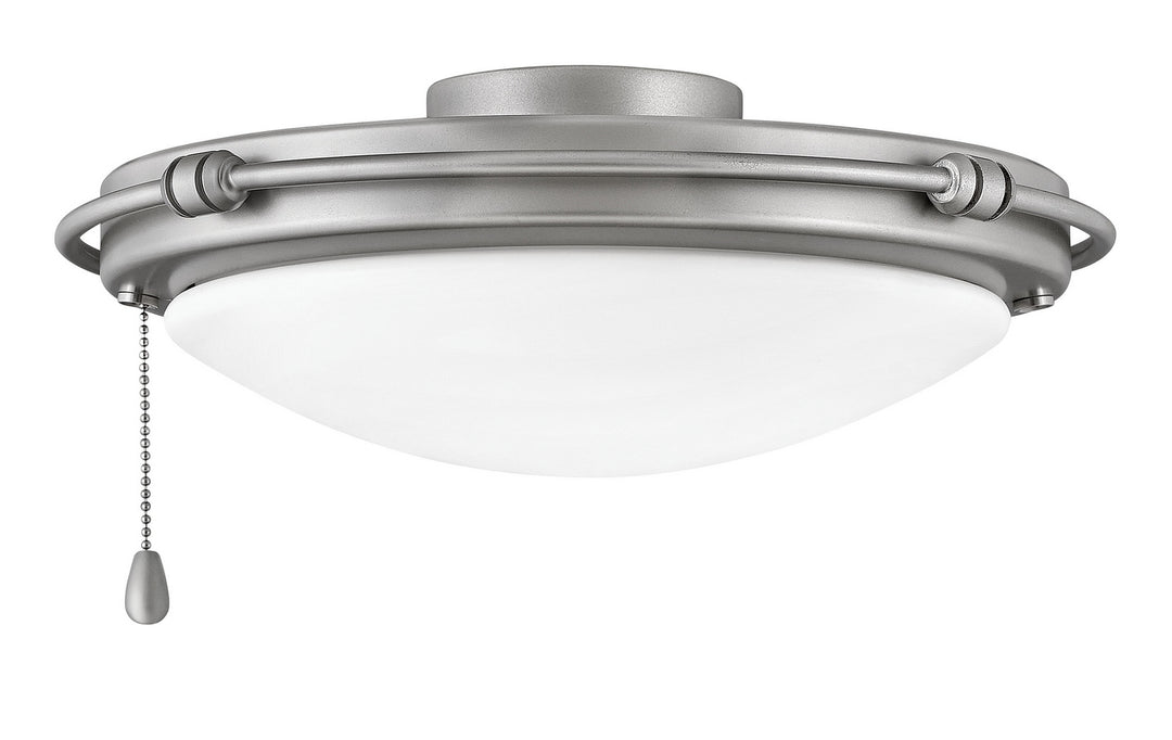 Light Kit Rail Trim LED Fan Light Kit in Brushed Nickel - available from The Lighting Shoppe, trusted by Canadian homeowners