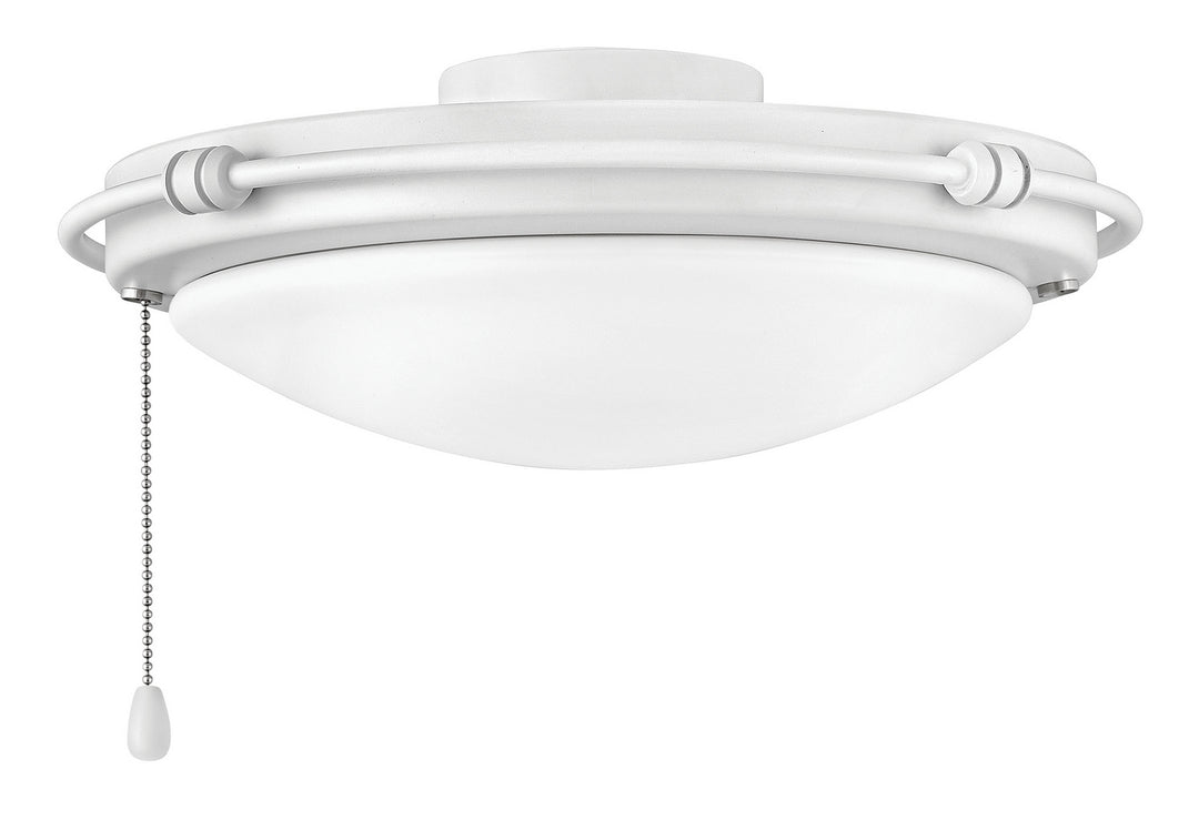 Light Kit Rail Trim LED Fan Light Kit in Chalk White - available from The Lighting Shoppe, trusted by Canadian homeowners