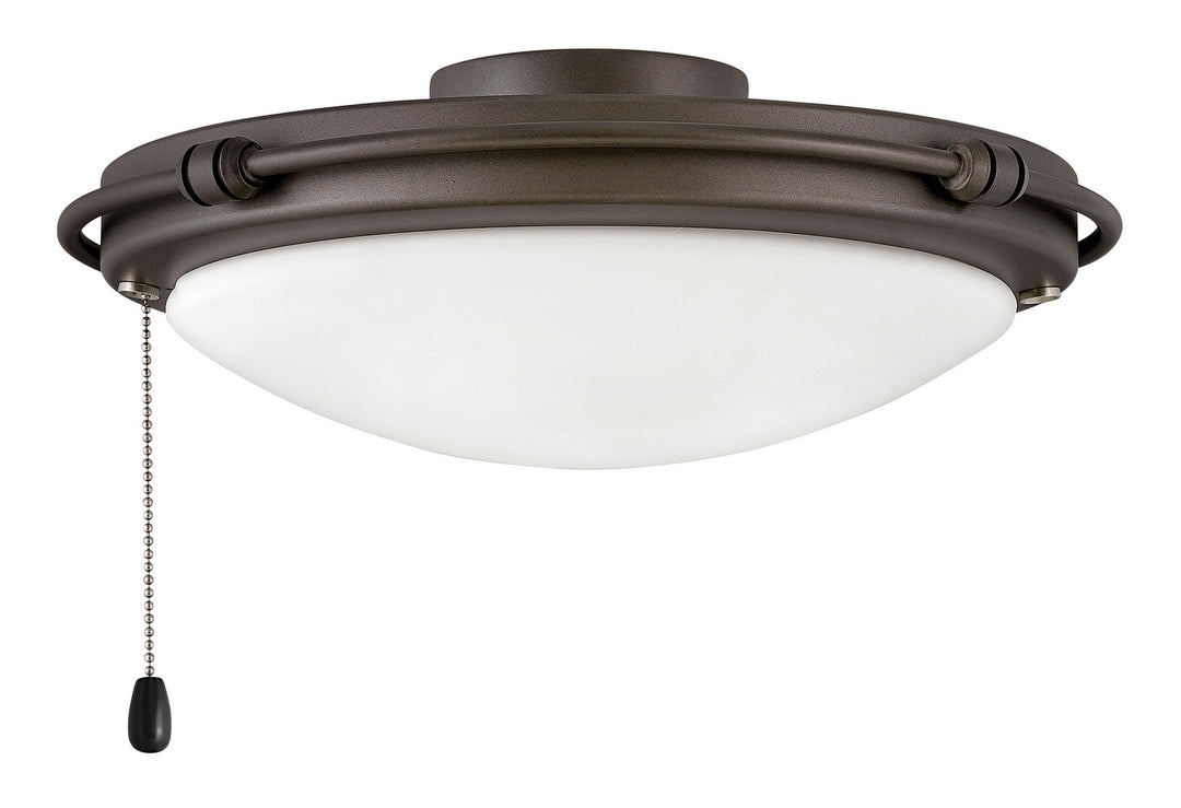 Light Kit Rail Trim LED Fan Light Kit in Metallic Matte Bronze - available from The Lighting Shoppe, trusted by Canadian homeowners