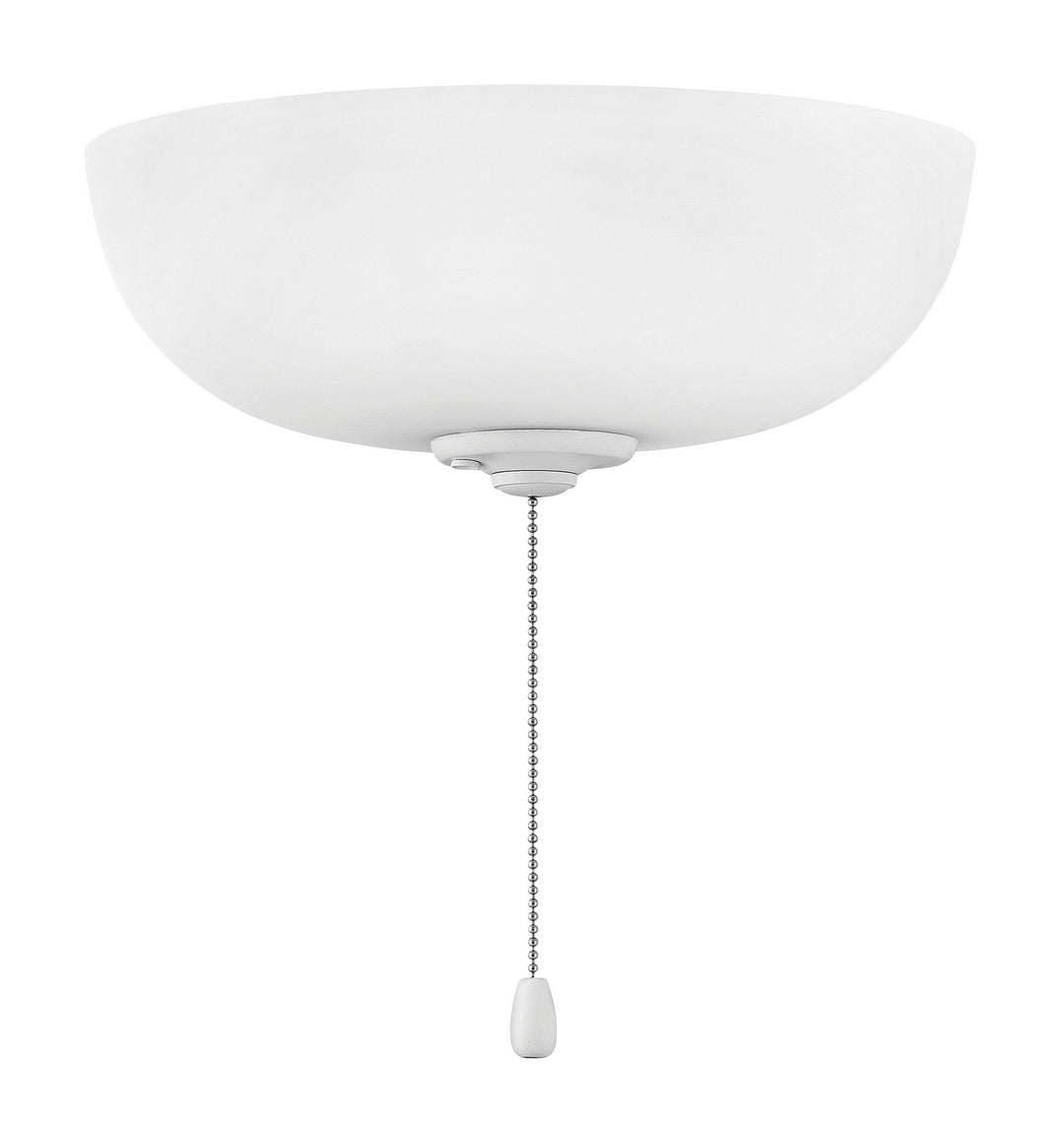 Hinkley Canada - 930005FAW-WF - LED Fan Light Kit - Light Kit with Glass Bowl - Appliance White