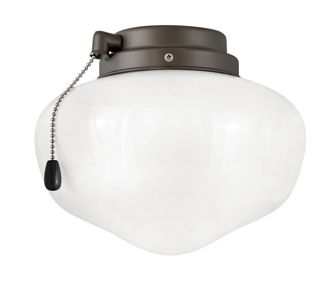 Light Kit Schoolhouse LED Fan Light Kit in Metallic Matte Bronze - available from The Lighting Shoppe, trusted by Canadian homeowners