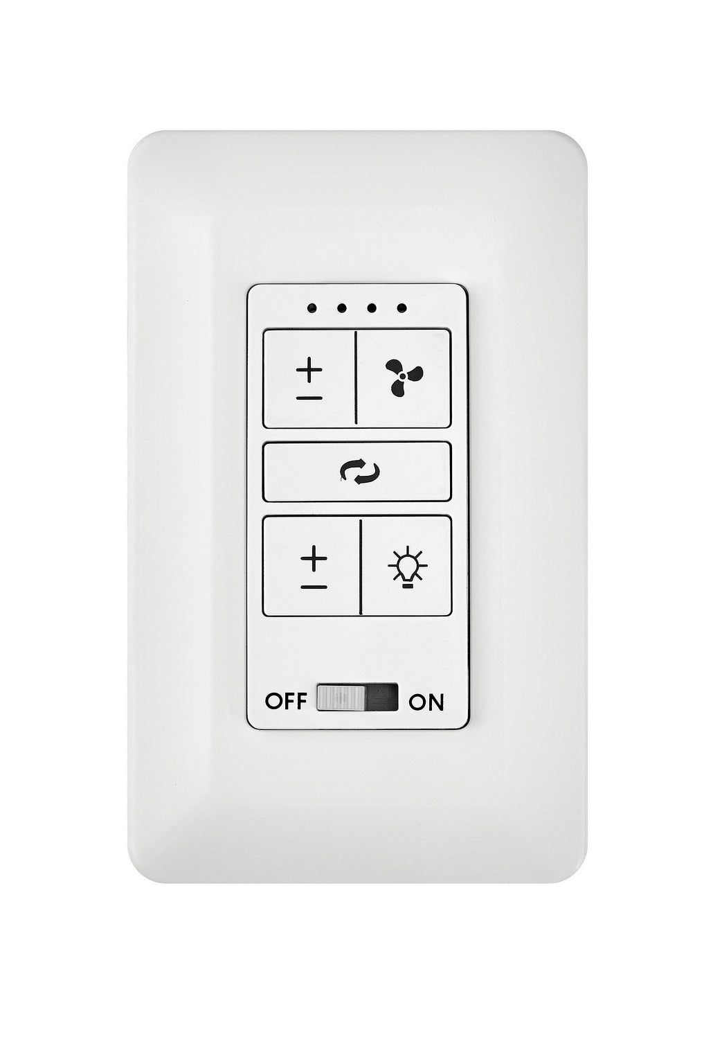 Wall Control 4Spd DC Wall Control in White - available from The Lighting Shoppe, trusted by Canadian homeowners