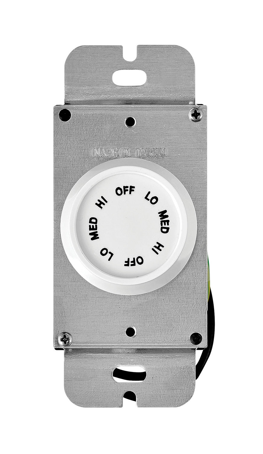Wall Control 3 Spd Rotary Wall Control in Appliance White - available from The Lighting Shoppe, trusted by Canadian homeowners