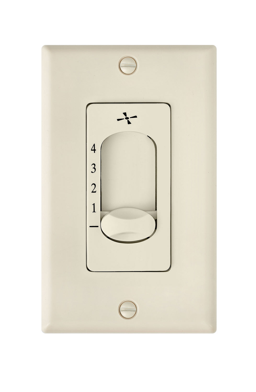 wall Control 4 Spd Slide Wall Control in Almond - available from The Lighting Shoppe, trusted by Canadian homeowners