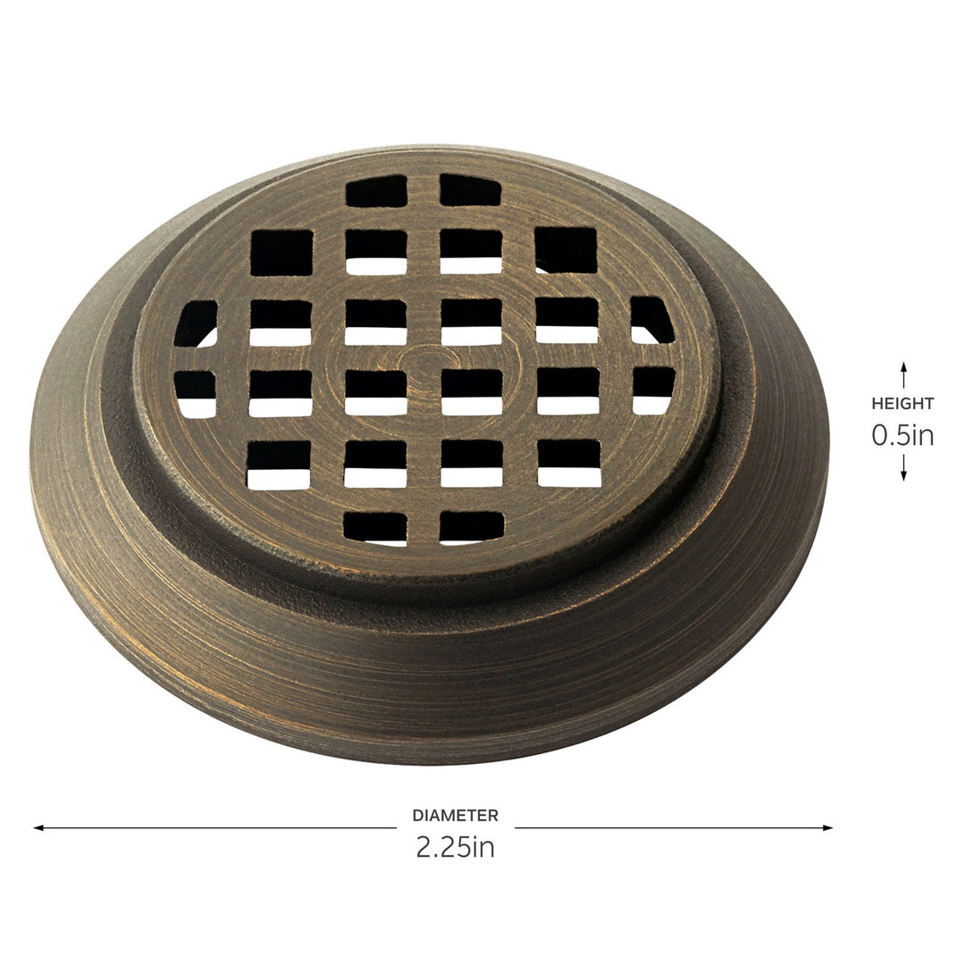 Kichler Canada - 16149CBR - Mini All-Purpose Honeycomb Louver - Landscape Led - Centennial Brass