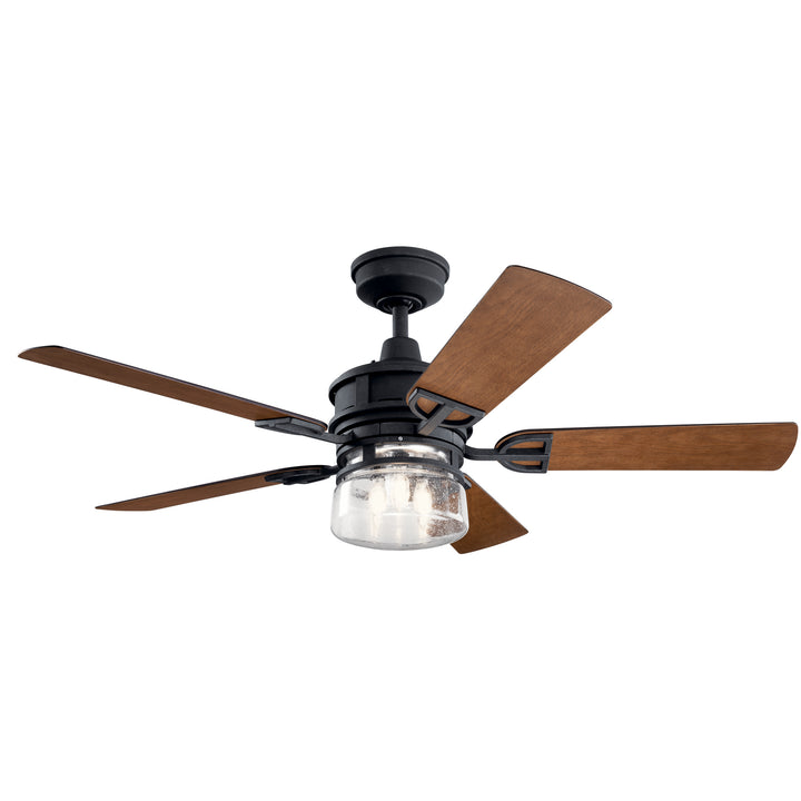 Kichler Canada - 310239DBK - 52"Ceiling Fan - Lyndon - Distressed Black