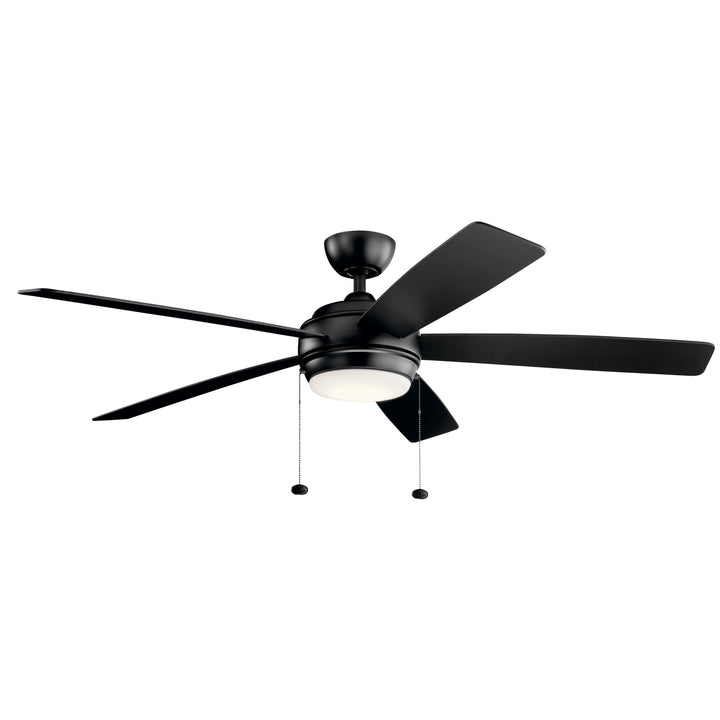 Kichler Canada - 330180SBK - 60"Ceiling Fan - Starkk - Satin Black