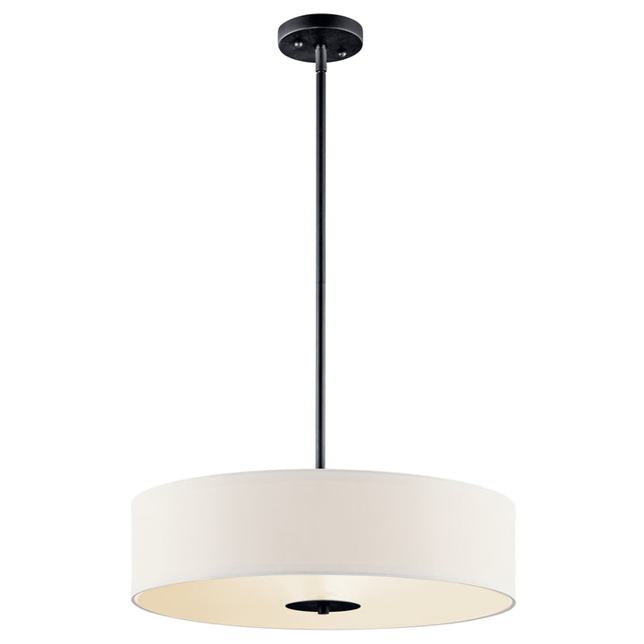 Kichler Canada - 42121BK - Three Light Pendant/Semi Flush - Black