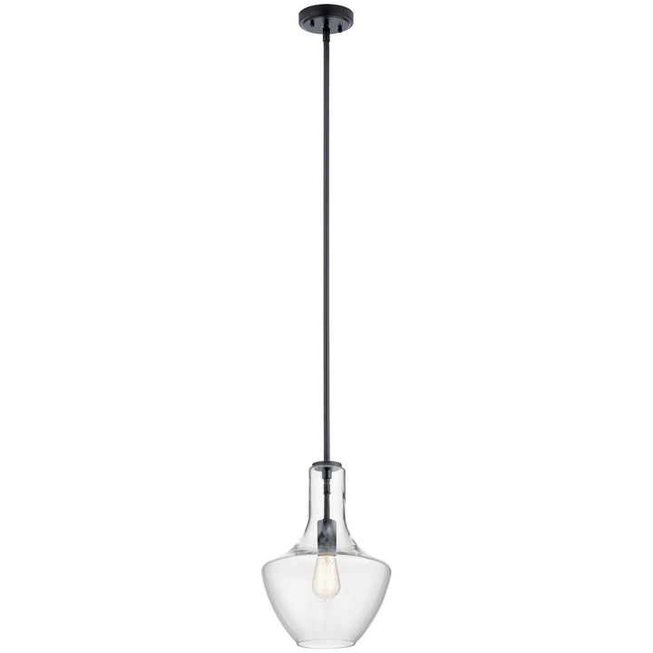 Kichler Canada - 42141BK - One Light Pendant - Everly - Black