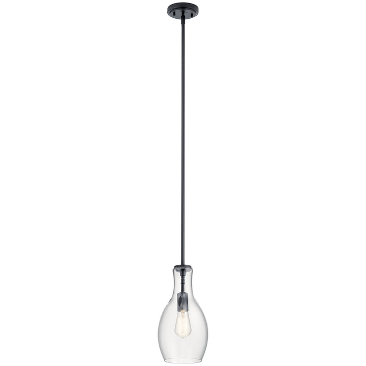 Kichler Canada - 42456BK - One Light Pendant - Everly - Black