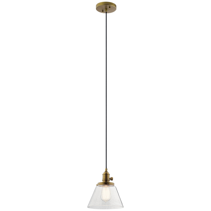 Kichler Canada - 43851NBR - One Light Mini Pendant - Avery - Natural Brass