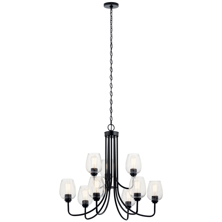 Kichler Canada - 44378BKCS - Nine Light Chandelier - Valserrano - Black