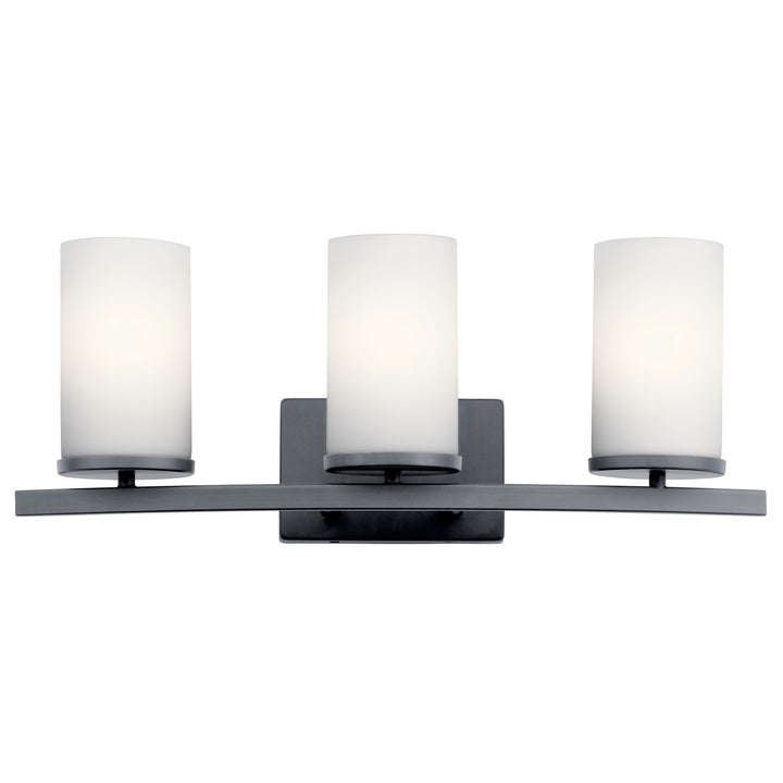 Kichler Canada - 45497BK - Three Light Bath - Crosby - Black