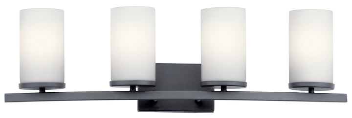 Kichler Canada - 45498BK - Four Light Bath - Crosby - Black