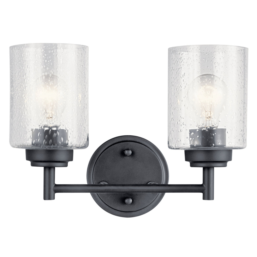 Kichler Canada - 45885BK - Two Light Bath - Winslow - Black
